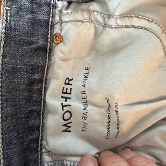 MOTHER SUPERIOR The Rambler Ankle Jeans Uncommon Ground MOTHER SUPERIOR - Picture 4 of 4
